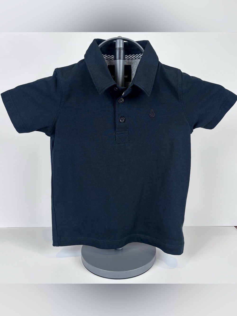 Volcom Black Boys' Short Sleeve Polo 3T